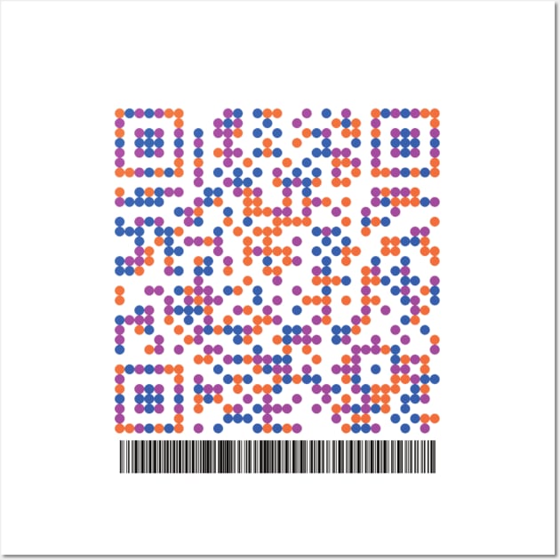 QR-cord3 Wall Art by Aligood